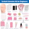 VISCOO Eyelash Extension Kit for Beginners Professional Lash Extension Kit with Mannequin Head Lash Starter Kit with Lash Fan Lash Extension Supplies for Practice Training Kit