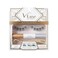 iENVY DIY Lash Extension Starter Kit with 10 Volume Extended Clusters Applicator and Bond Seal Eye Lifting Effect Feather Light Reusable Lash with Super Thin Microbands