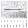 QOOSIKICC 500 Pcs Laptop Screws M12M14M2 Small Mini Micro Tiny Screws for Electronics Computer Replacement Screw for Glasses Watch SSD M2 Hard Drive Repair ScrewSilver M