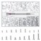 QOOSIKICC 500 Pcs Laptop Screws M12M14M2 Small Mini Micro Tiny Screws for Electronics Computer Replacement Screw for Glasses Watch SSD M2 Hard Drive Repair ScrewSilver M
