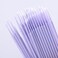 JASSINS 300pcs Disposable Micro Applicators brushes Eyelash Extensions Microfiber Wands Applicator BrushFalse Eyelashes Brush Clean Mascara swabs20 mm With Container PINK