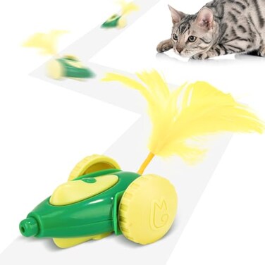 Migipaws cat Toy Automatic Interactive Migicar Toy Like a Mouse Intelligent Programme Rechargeable Kitten Toy