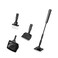 hygger Small Aquarium Cleaning Tools 4 in 1 Fish Tank Cleaner Kit with HandleFish NetAlgae ScraperClean BrushFlat Sponge