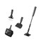 hygger Small Aquarium Cleaning Tools 4 in 1 Fish Tank Cleaner Kit with HandleFish NetAlgae ScraperClean BrushFlat Sponge