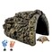 M2cbridge Aquarium Decorations Fish Hideout House Shelter Betta Cave Rock Hide Cave