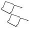 hygger Aquarium Light High Holder Bracket Suitable for Model HG978 Fish Tank Light