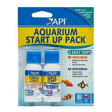 API AQUARIUM START UP PACK Water Conditioner 125Ounce Bottle 2Pack