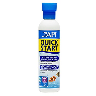 API QUICK START Freshwater and Saltwater Aquarium Nitrifying Bacteria 8Ounce Bottle