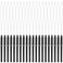 Chuangdi 20 Pieces Hair Extension Loop Needle Threader Pulling Hook Needle Bead Device for Hair or Feather Extensions Supplies DIY Hook Tool Loop ToolsBlack