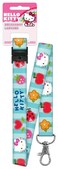 Hello Kitty Blue Patchwork Breakaway Lanyard SRL2