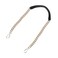 uxcell Purse Chain Strap 39 Leather Iron Flat Chain Strap Handbag Chains Purse Handles Shoulder Replacement Strap Black Strap Gold Chain