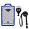 ID Stronghold Secure Badge Holder Duolite Shielded 2 Card ID Badge Holder with Lanyard and Retractable Reel Heavy Duty Plastic Badge Protector