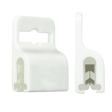 Specialist ID 5 Pack Gripper Badge Holds Credit Cards ID CAC or Swipe Access Max 30 Mil Thick Secure White Clamp