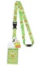 Bioworld Sanrio Keroppi ID Badge Holder Lanyard w 2 Character Rubber Pendant