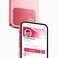 dot. dot Thin Digital Business Card Tap Compatible with iPhone Android Red
