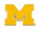 Aminco NCAA Michigan Wolverines Team Logo Pin