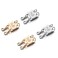 Zpsolution Locking Magnetic Double Necklace Layering Clasp Layered Look Necklace Clasps Separator for Stackable Necklaces and Chains with Storage Box
