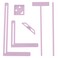 UPTTHOW 6Pcs Bookbinding Easy Scrapbooking Tool for Starter Complete Great Stencils and Cutter Guide Kit Can Be Made into Notebook Calender Junk Journal Handbook