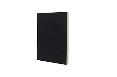 Pacific Arc LayFlat Sketchbook 55 x 825 Inches Black Blank Note Book 64 Sheets Thick 100gsm Paper