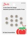 Dritz 801065 SewOn Snaps NickelPlated Brass Size 10 10Count