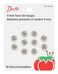 Dritz 801065 SewOn Snaps NickelPlated Brass Size 10 10Count
