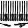 CooBigo 25Pack Zipper Pull Replacement Golf Bag Zipper Pull Replacement Tab for Backpack Jackets Pants Boots Coats Luggage BlackUniversal Extender