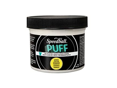 Speedball Puff Ink Modifier 4oz Fabric Screen Printing Ink Additive for Raised Prints