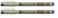 SAKURA PIGMA MICRON 05 FINELINER PEN 045MM LINE WIDTH PACK OF 2 Blue