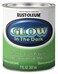 Rust-Oleum RustOleum 214945 Glow in The Dark Brush On Paint Half Pint