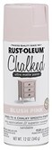 Rust-Oleum RustOleum Blush Pink Chalked AllinOne Ultra Matte Spray Paint One Coat Coverage No Primer Sanding Or Topcoat Needed Easy Spray Application Made in USA 12 OZ