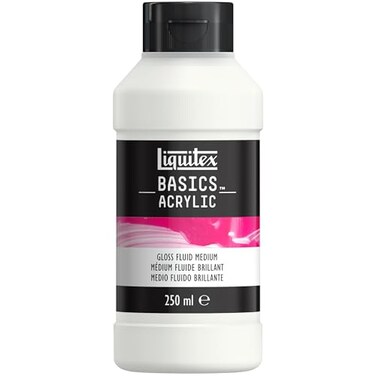 Liquitex BASICS Gloss Fluid Medium 250ml 84oz Bottle