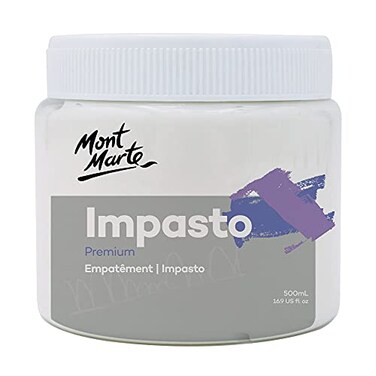 MONT MARTE Impasto Acrylic Medium 500ml 17oz