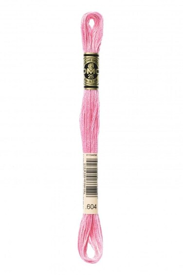 DMC Stranded Cotton Embroidery Thread 604 per skein