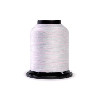Finesse Variegated Thread 100 Polyester 3ply 50wt 1100yds Stackable Thread Cones for Quilting and Sewing Cotton Candy