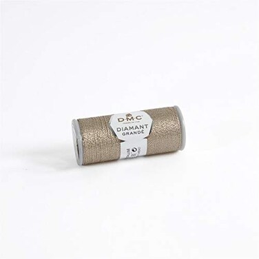 DMC Diamant Grande Metallic Thread 218yd Old Rose
