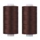 Simthread All Purpose Thread Polyester 400Y Brown