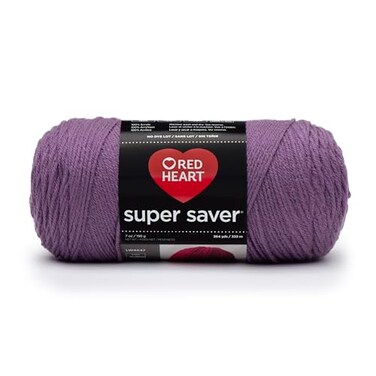 RED Heart Super Saver Yarn Medium Purple