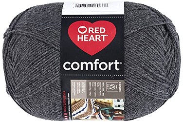 Red Heart Comfort Yarn Charcoal