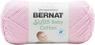 Bernat Softee Baby Cotton YARN Petal