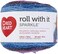 Red Heart Roll with It Sparkle Yarn Amethyst