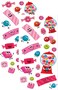 Playhouse Bubble Gum Fun Bubble Gum Scented Scratch Sniff Sticker Sheets 1 Pack