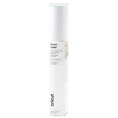 Cricut Smart Label Writable Vinyl Permanent 3 ft Roll 13x36 White
