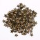 Beadsland Hotfix Iron On Flat Back Stars Studs 14 Flatback Glue on Studs 300pcs Bronze 12x12mm