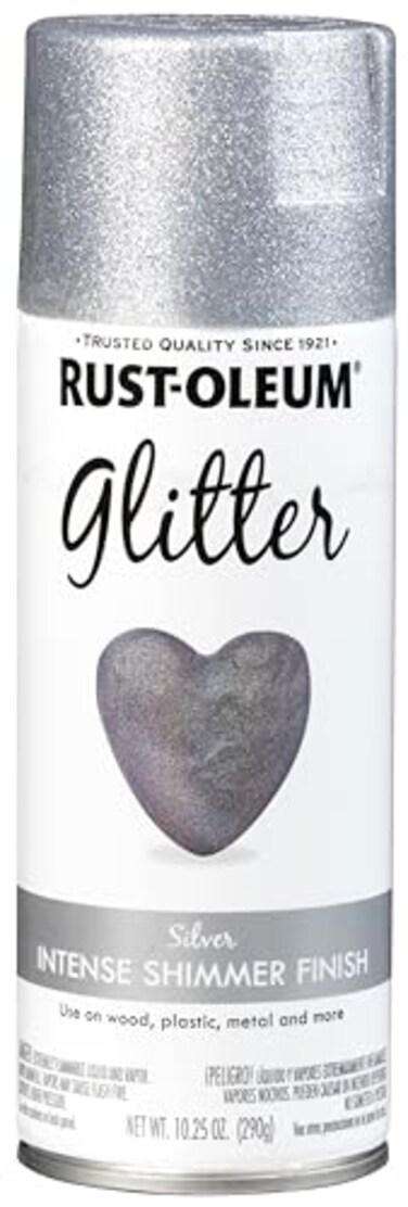 Rust-Oleum RustOleum 267734 Spray Paint Each Silver Glitter