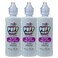Tulip Puff Fabric Paint Permanent Craft Paint for Clothes DIY Projects Notoxic 4 fl oz 3Pack Glitter Silver