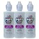 Tulip Puff Fabric Paint Permanent Craft Paint for Clothes DIY Projects Notoxic 4 fl oz 3Pack Glitter Silver