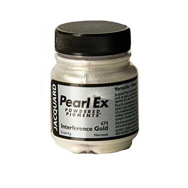 Jacquard Pearl Ex Pigment 5 Oz Interference Gold Powdered J674