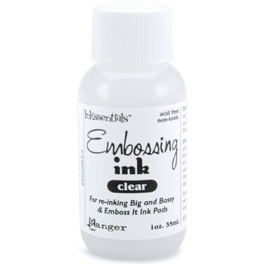 Ranger Inkssentials Embossing Ink Refill Clear 1 oz