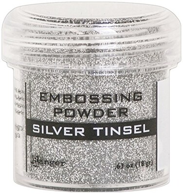 Ranger EPJ60437 Silver Tinsel Embossing Powder