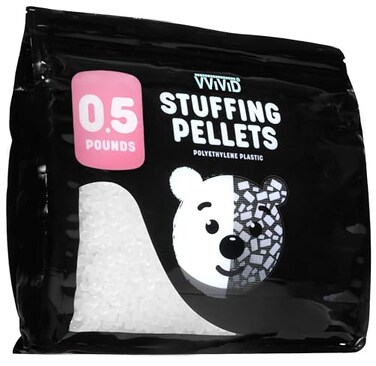 VViViD EcoFriendly High Density Polyethylene Plastic Packing Polyfill Pellets 12 lb